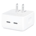 Adaptador de corriente compacto de 35 W con dos puertos USB-C